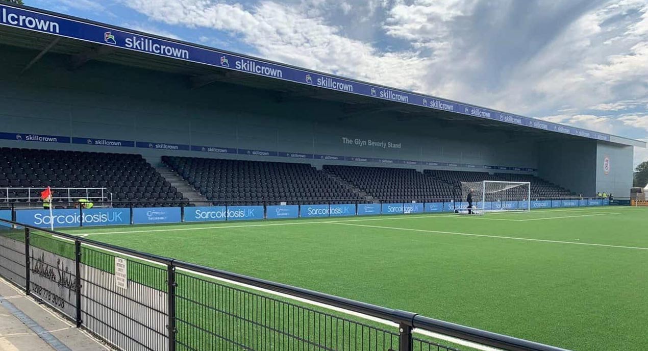 Ebbsfleet United vs Boreham Wood 30.09.2023 at National League 2023/24, Football